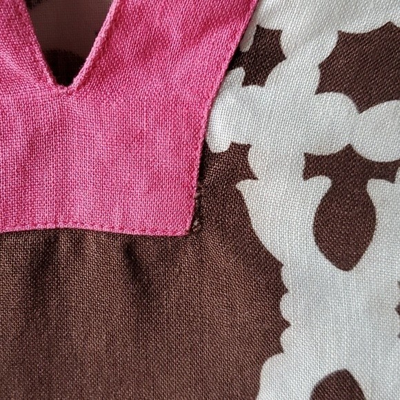 LILLY PULITZER LINEN GIMLET COURTSIDE TUNIC SIZE MEDIUM - Picture 8 of 11